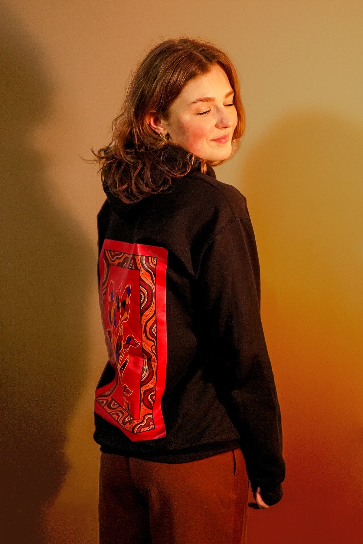 Red Safari Hoodie